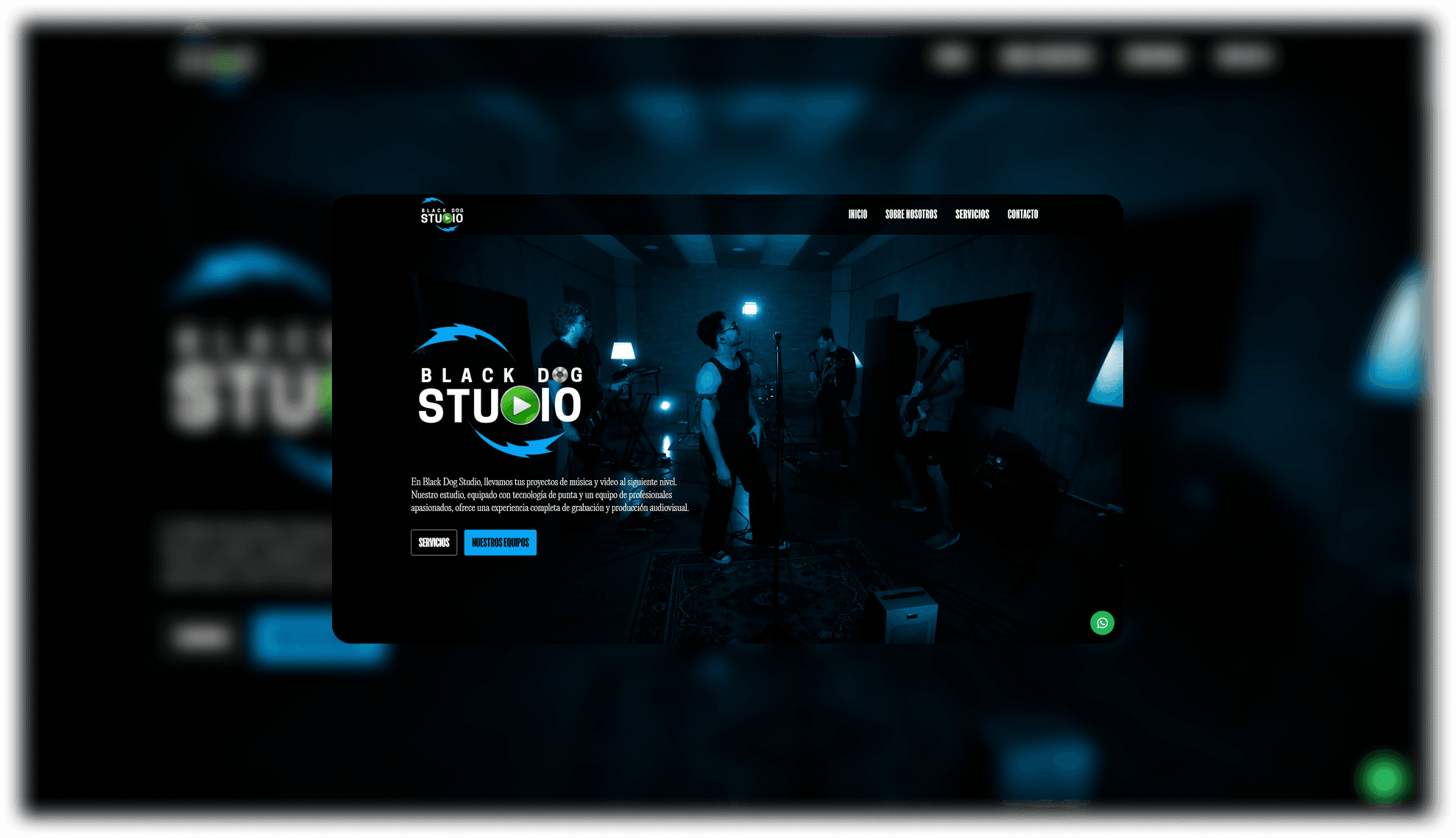 Black Dog Studio (Angular / Landing Page)