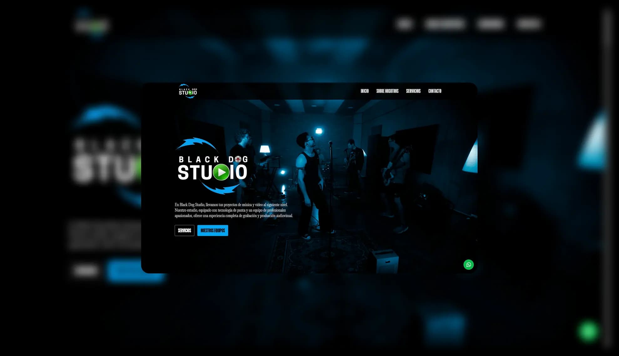 Black Dog Studio (Angular / Landing Page)